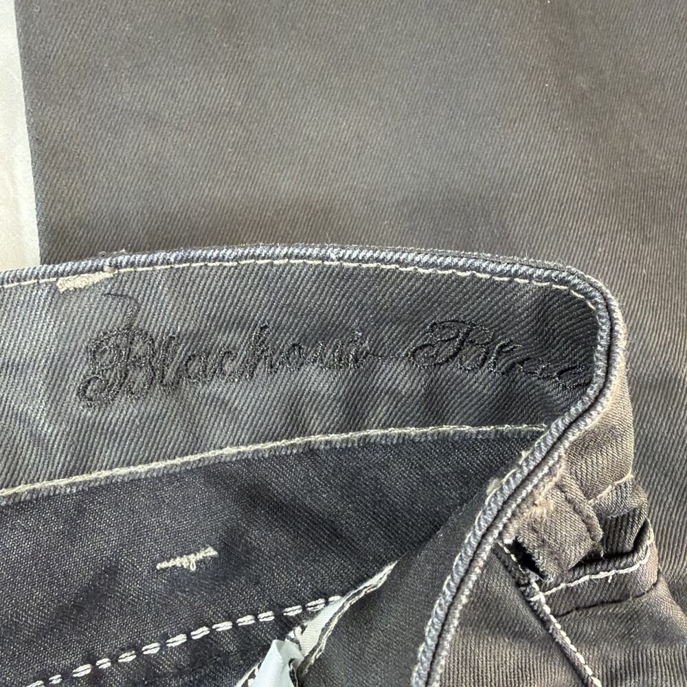 Cowgirl Tuff Jeans Blackout Black Women's size 30/35 - Picture 5 of 8